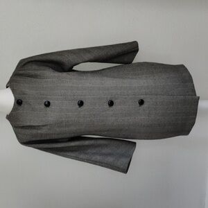 Vintage Inspired Wool Herringbone Coat.
